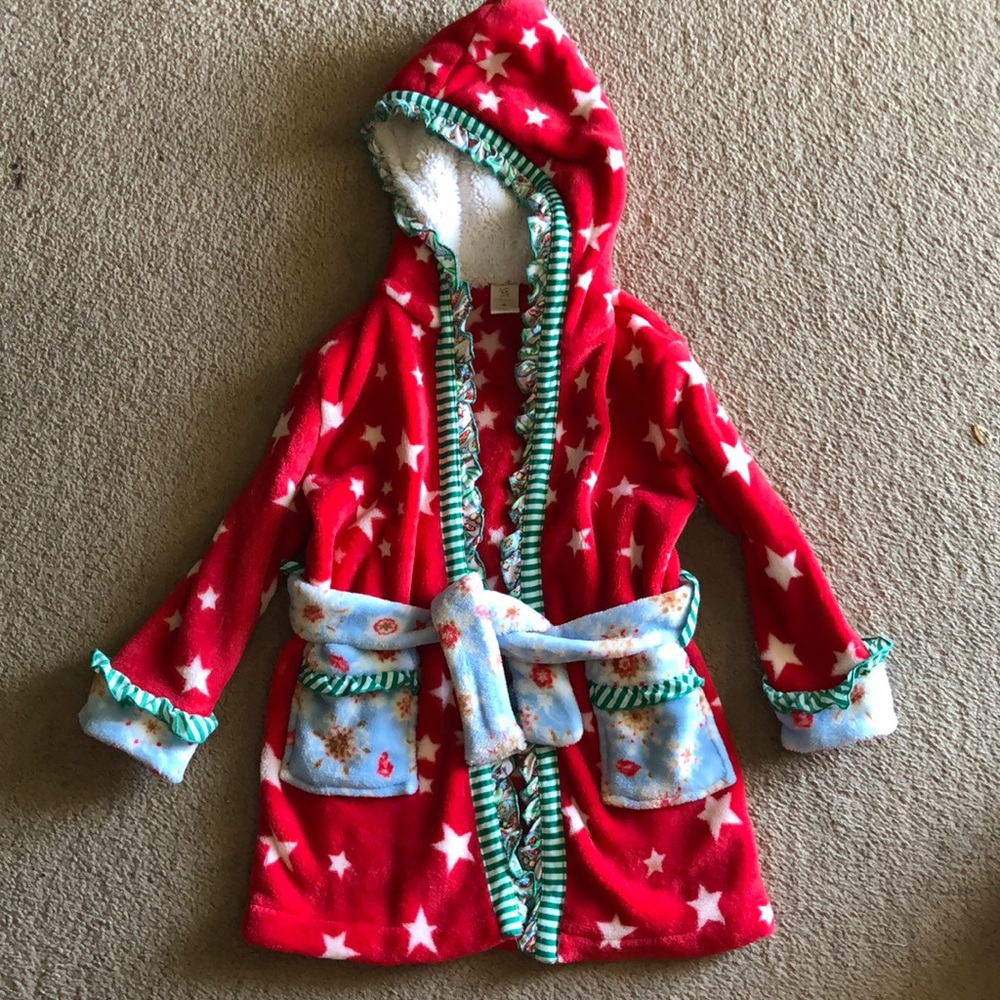 Girls Christmas Robe